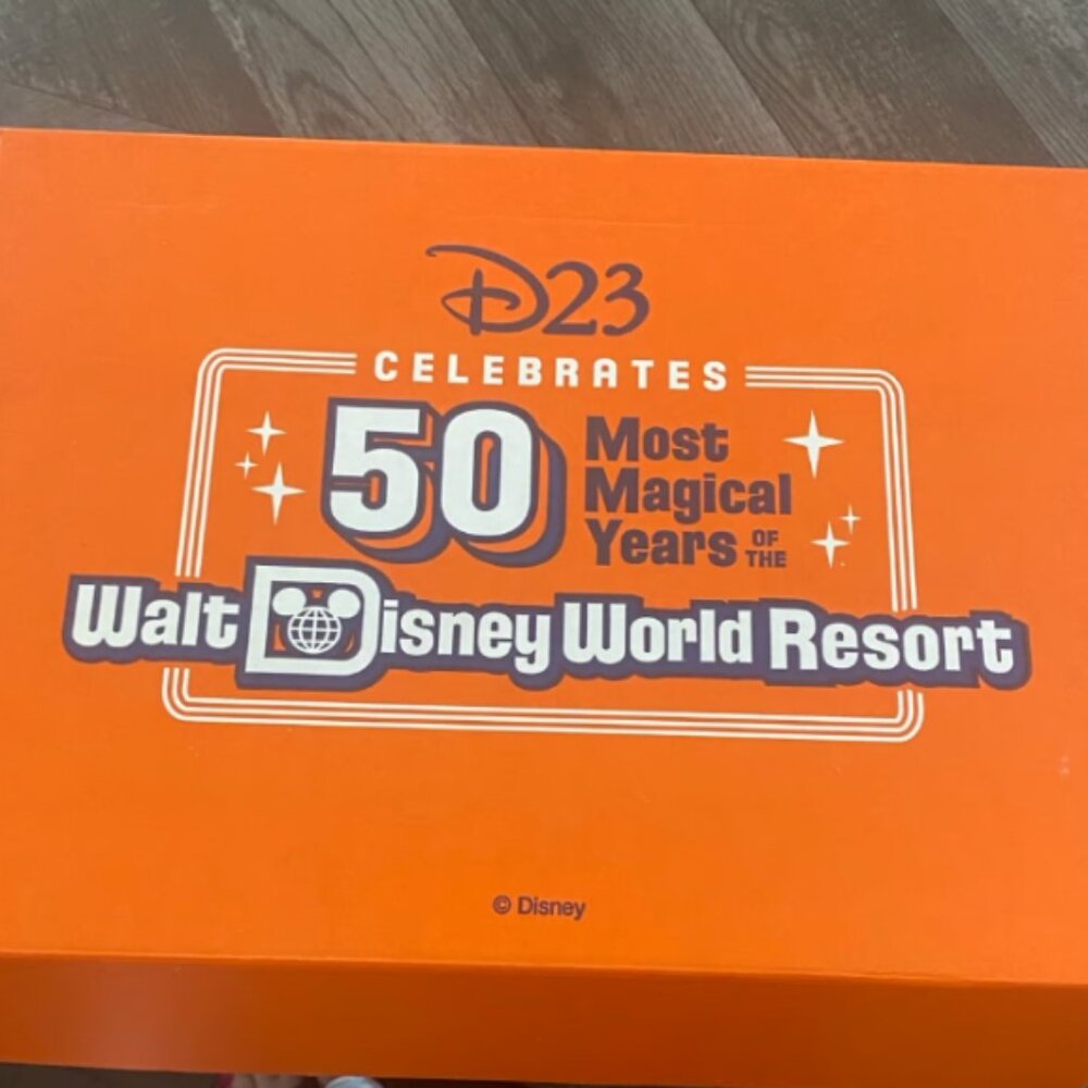 Walt Disney World Resort D23 50th Anniversary box
